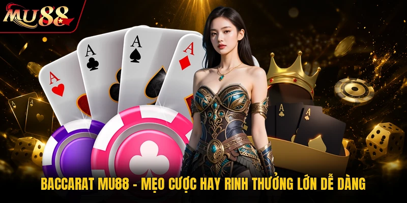 Baccarat MU88 - Mẹo Cược Hay Rinh Thưởng Lớn Dễ Dàng 10 Baccarat MU88