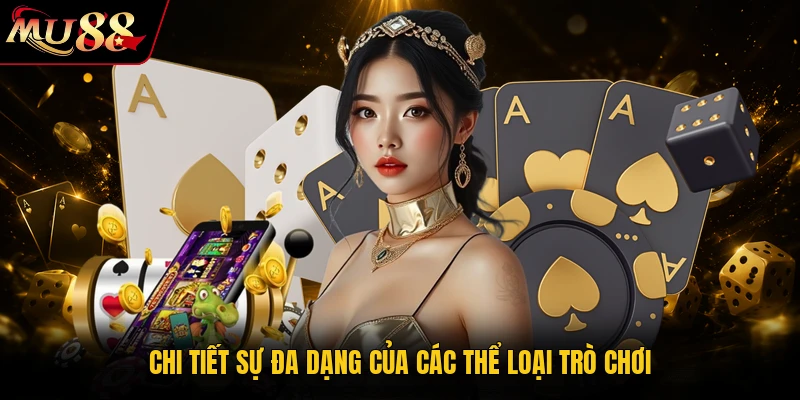 Chi tiết sự đa dạng của các thể loại trò chơi