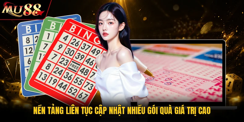 Xổ Số MU88 - Top 1 Sân Chơi Quay Thưởng Uy Tín 2026 2 Nền tảng liên tục cập nhật nhiều gói quà giá trị cao